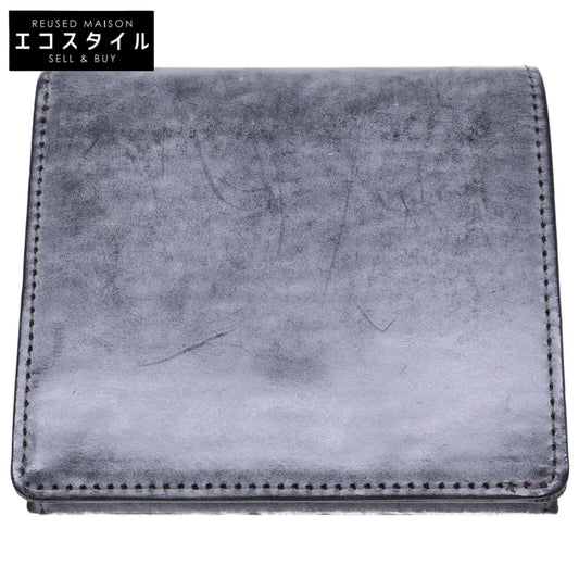 HIS-FACTORY ヒズファクトリー 【新品同様】wallet01062-1-10 coprire ゴースト 二つ折りコンパクト財布 二つ折り財布（小銭入れあり）