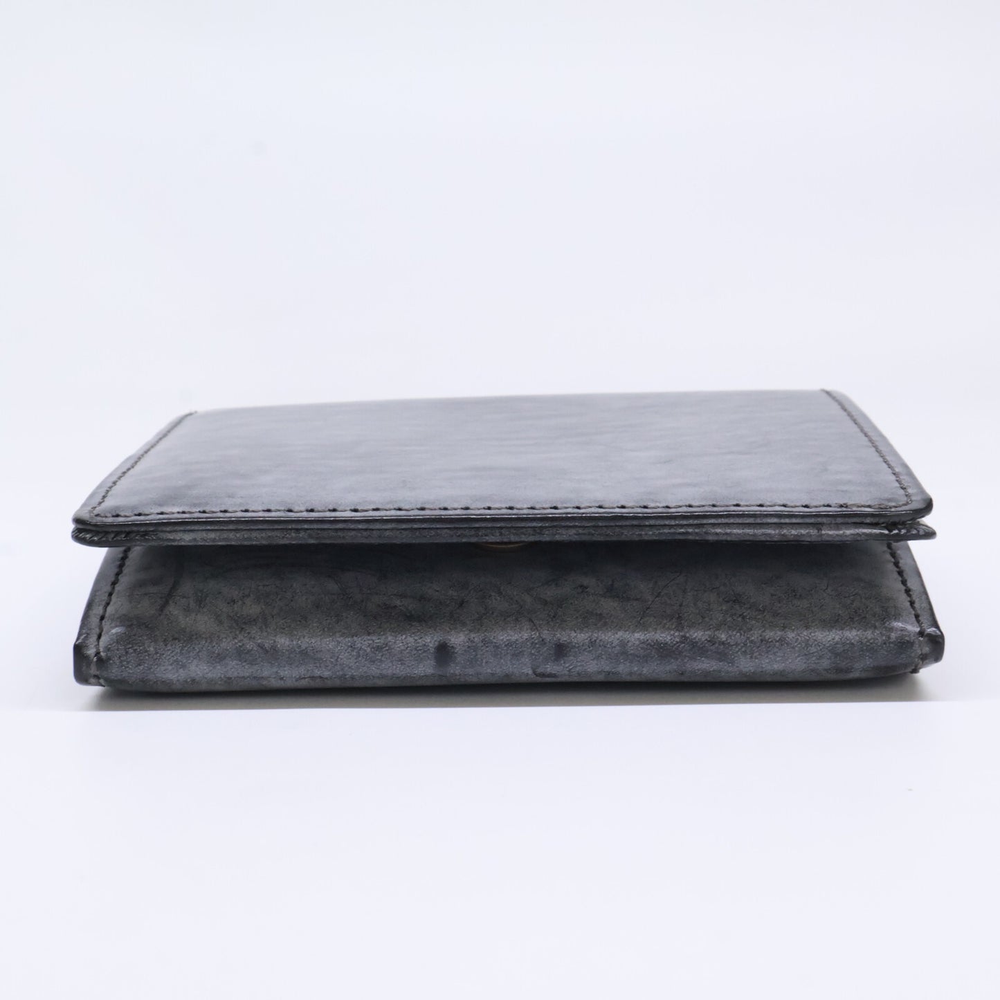 HIS-FACTORY ヒズファクトリー 【新品同様】wallet01062-1-10 coprire ゴースト 二つ折りコンパクト財布 二つ折り財布（小銭入れあり）