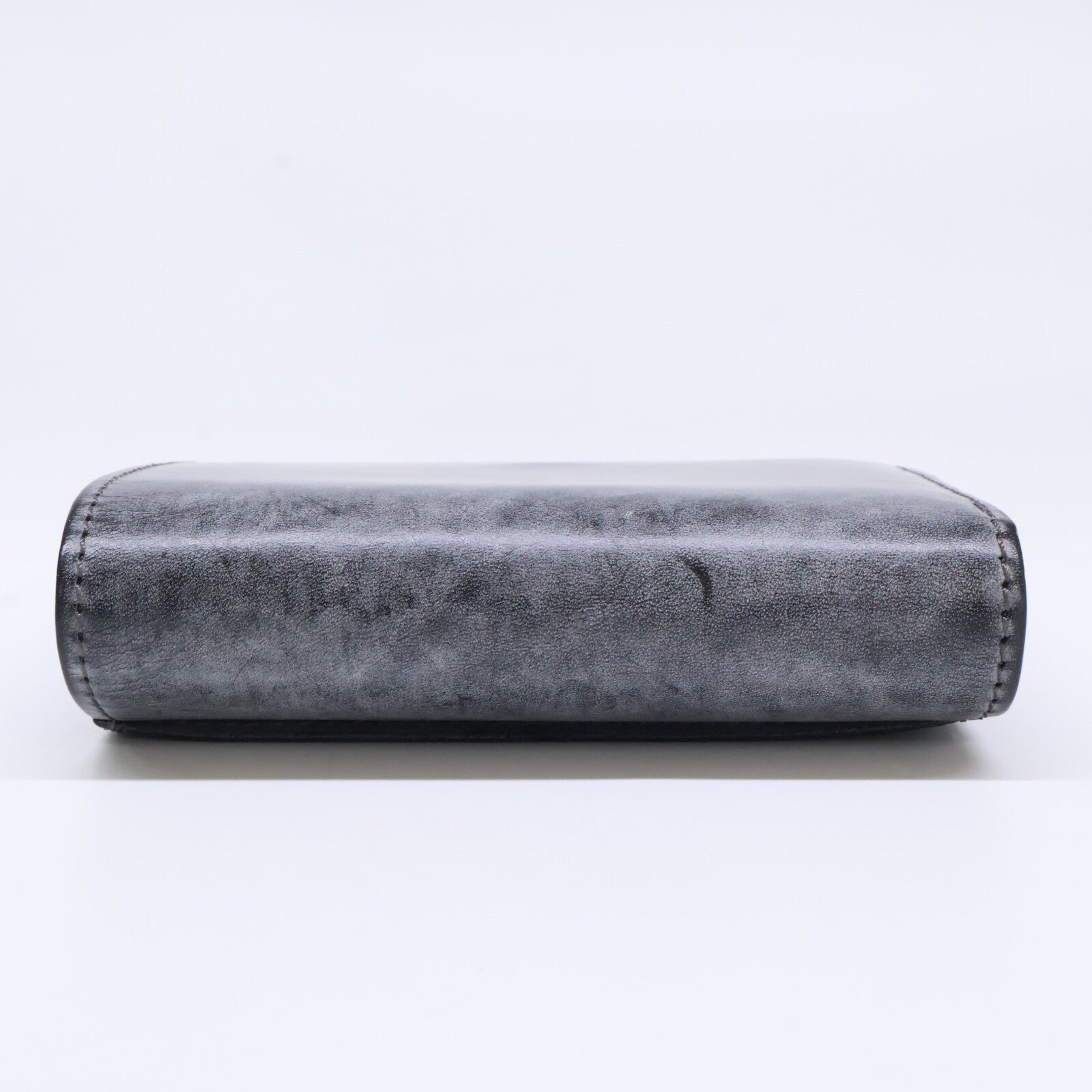HIS-FACTORY ヒズファクトリー 【新品同様】wallet01062-1-10 coprire ゴースト 二つ折りコンパクト財布 二つ折り財布（小銭入れあり）