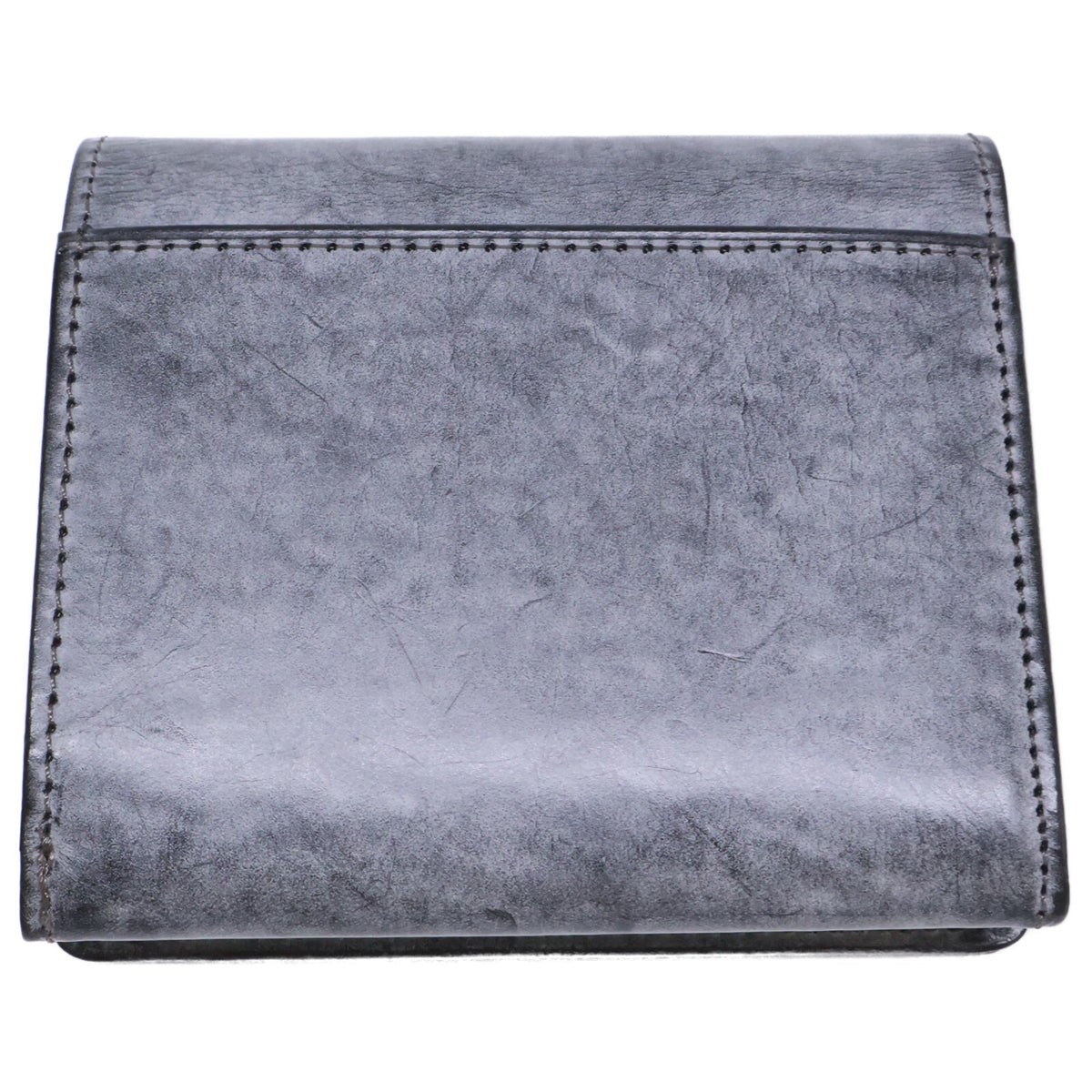 HIS-FACTORY ヒズファクトリー 【新品同様】wallet01062-1-10 coprire ゴースト 二つ折りコンパクト財布 二つ折り財布（小銭入れあり）
