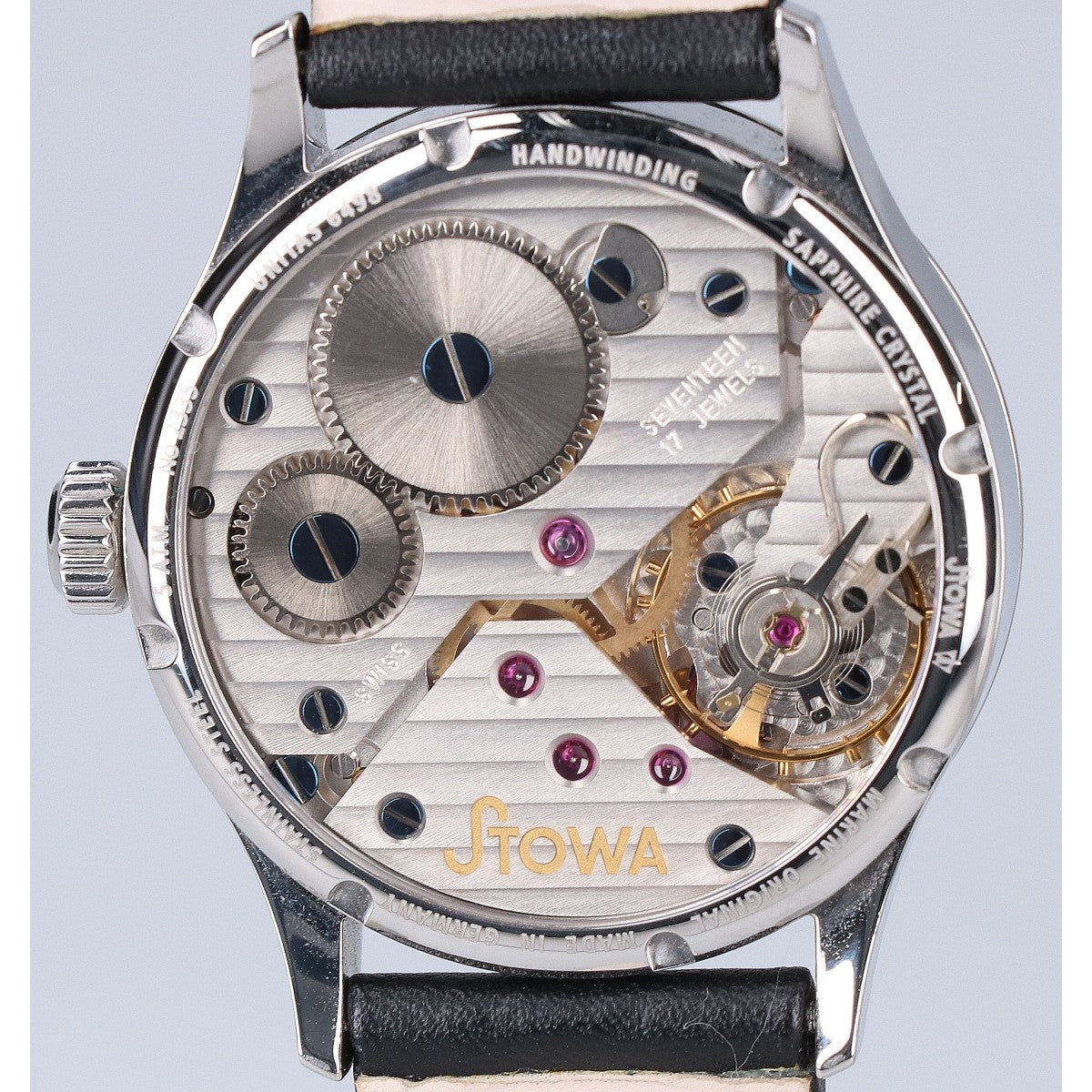 STOWA ストーヴァ ホワイト文字盤 マリーンオリジナル マリンオリジナル 手巻き 腕時計