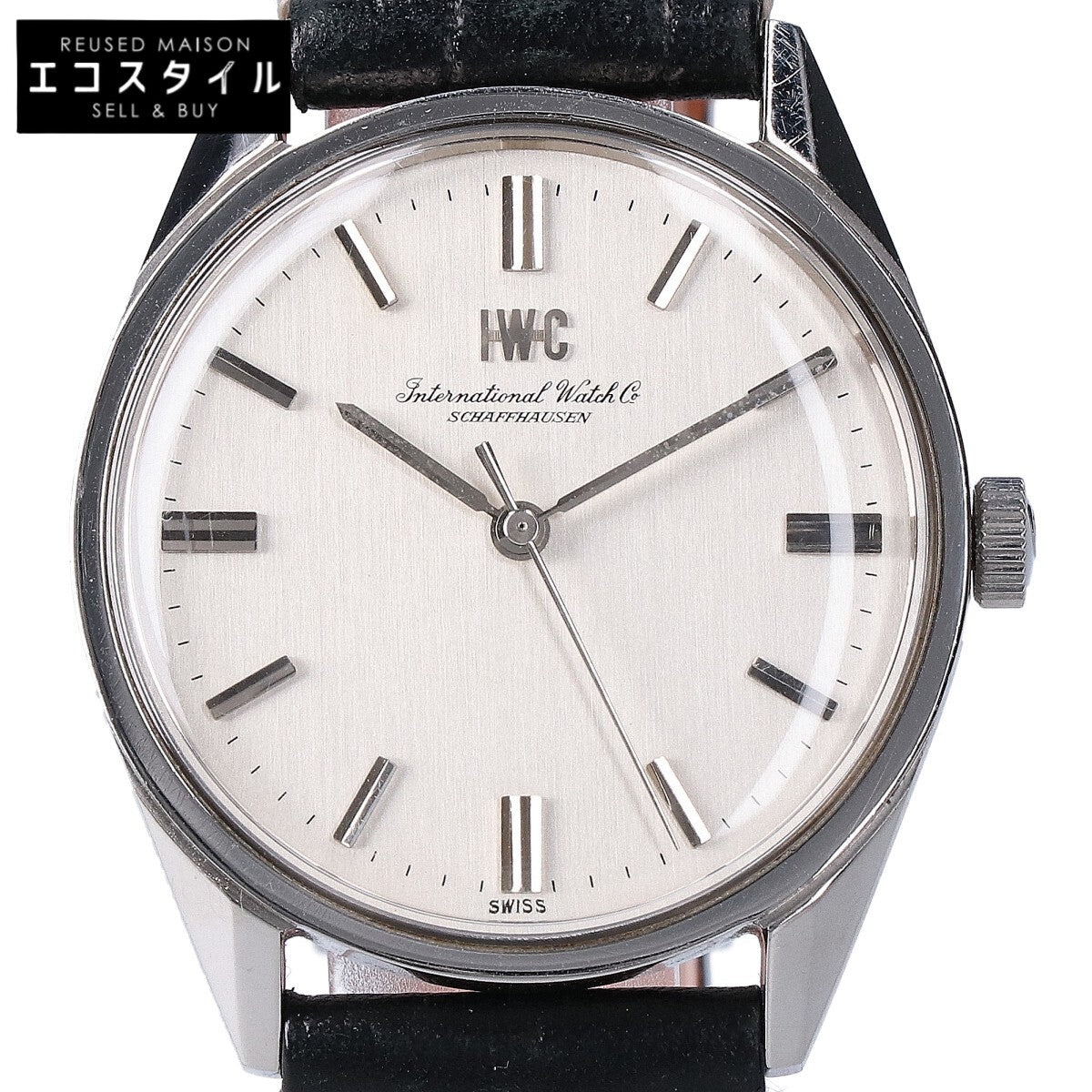 IWC アイダブリューシー Ref.810 Cal.89 オールドインター 魚竜頭 純正尾錠 手巻き 腕時計