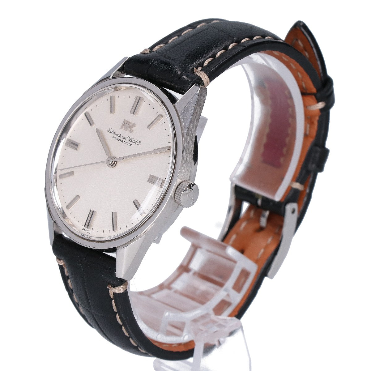 IWC アイダブリューシー Ref.810 Cal.89 オールドインター 魚竜頭 純正尾錠 手巻き 腕時計