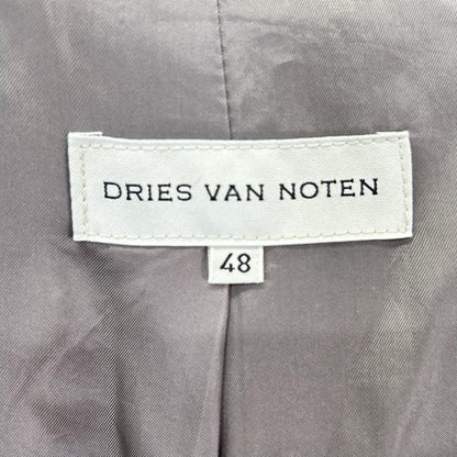 DRIES VAN NOTEN ドリスヴァンノッテン ブラウン ライカ期 ストライプ コットン テーラードジャケット ジャケット
