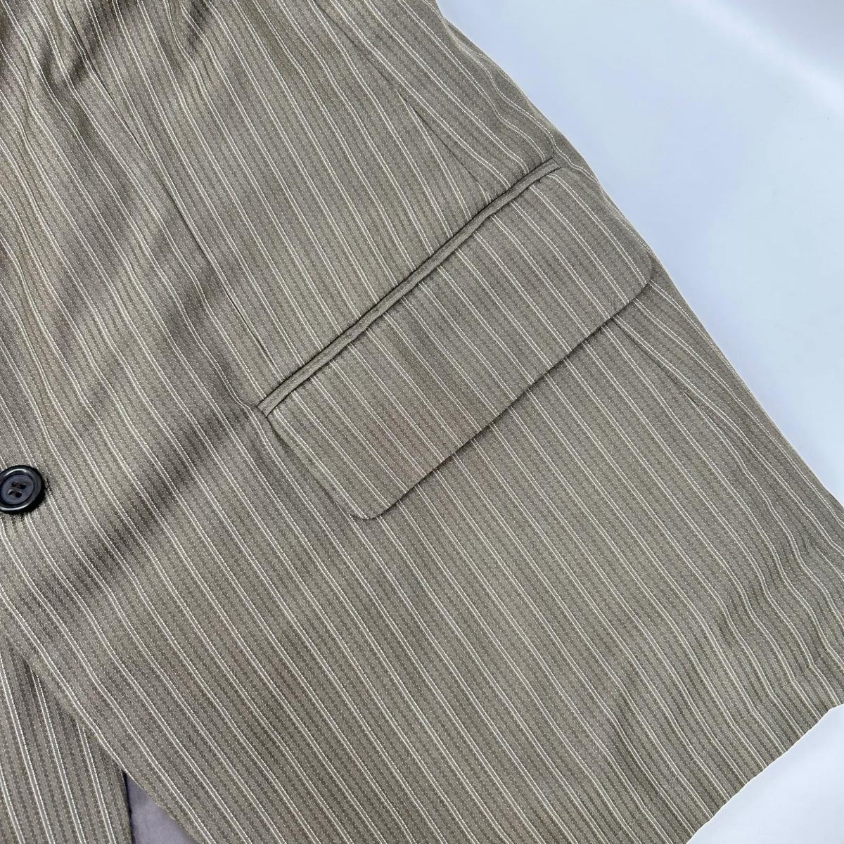 DRIES VAN NOTEN ドリスヴァンノッテン ブラウン ライカ期 ストライプ コットン テーラードジャケット ジャケット