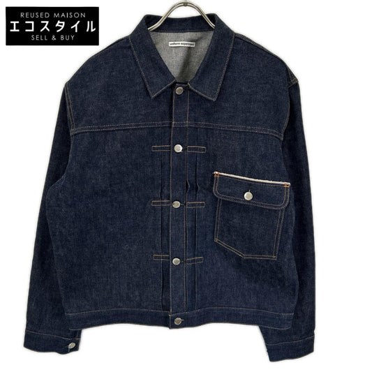 uniform experiment Uniform Experiment UE-252049 Indigo Coverall Jacket