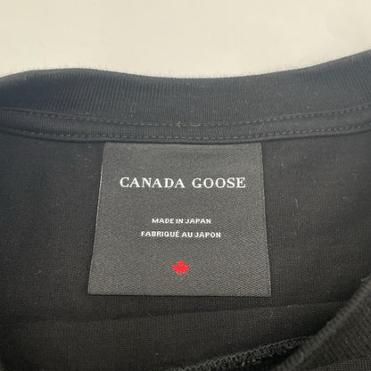 CANADA GOOSE カナダグース 1621WJ ブラック ウィロー ロング スリーブ Tシャツ トップス