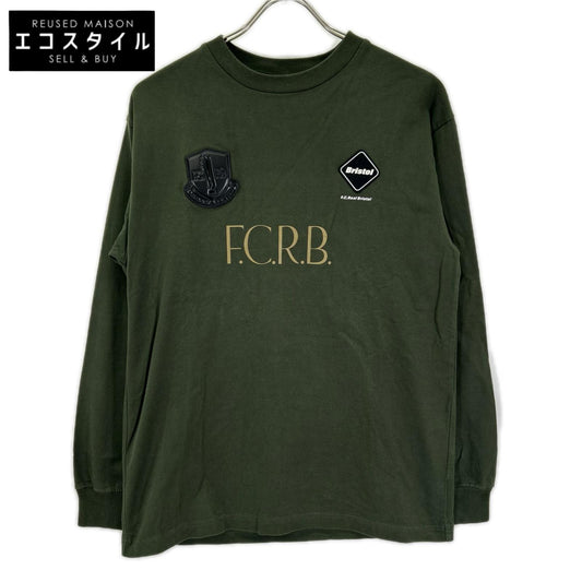 F.C.Real Bristol エフシーリアルブリストル 252099 グリーン ワッペン ロングスリーブ カットソー トップス