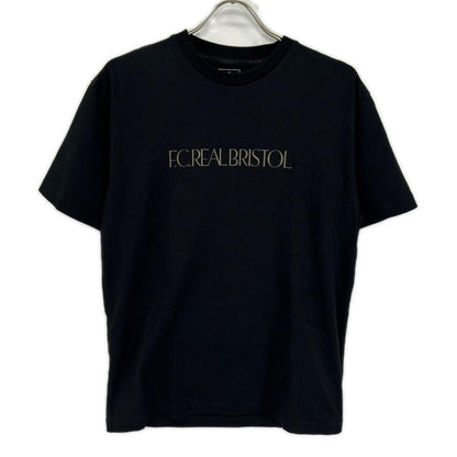F.C.Real Bristol エフシーリアルブリストル 252100 Black Trophy Crest T-shirt top