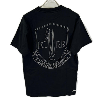 F.C.Real Bristol エフシーリアルブリストル 252100 Black Trophy Crest T-shirt top