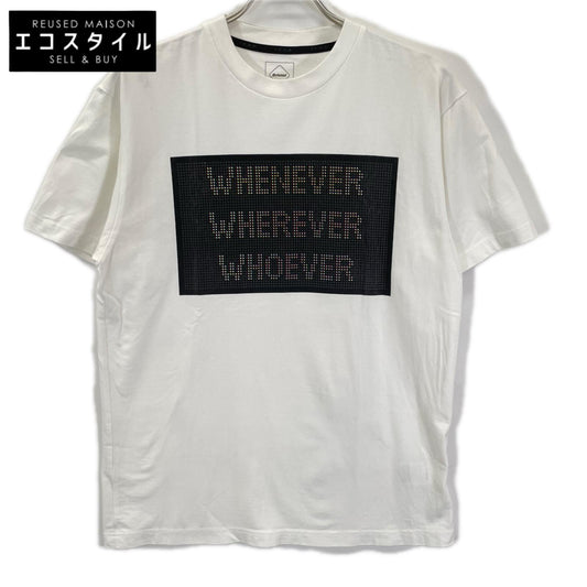 F.C.Real Bristol エフシーリアルブリストル 252104 ホワイト シグナル コットン Tシャツ トップス