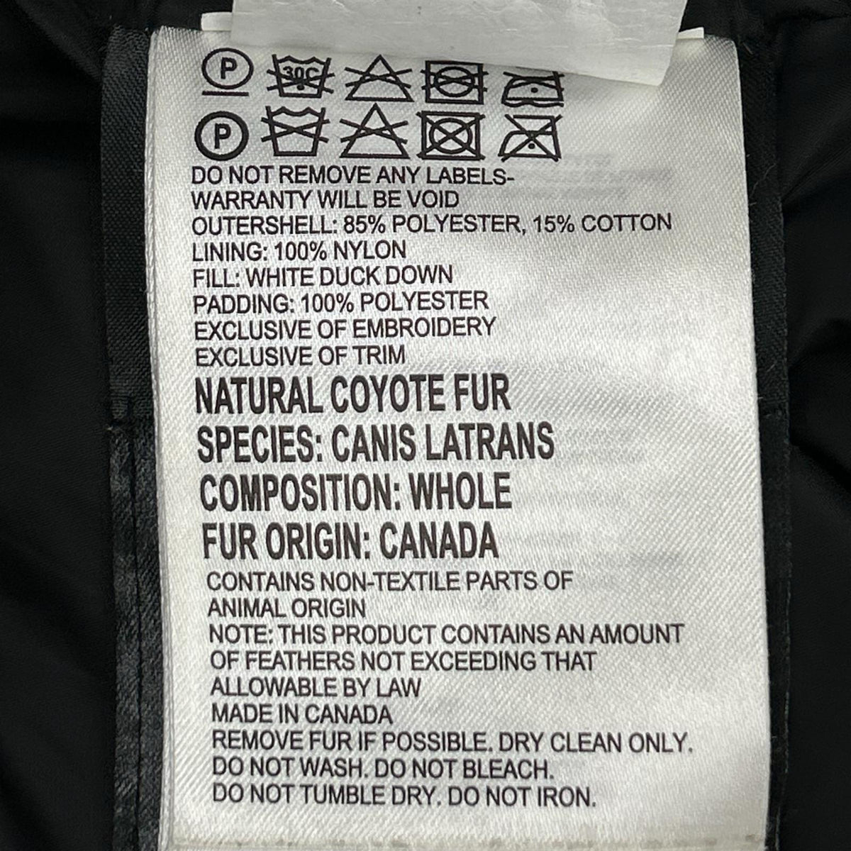 CANADA GOOSE カナダグース ブラック ジャスバー ダウンジャケット ジャケット