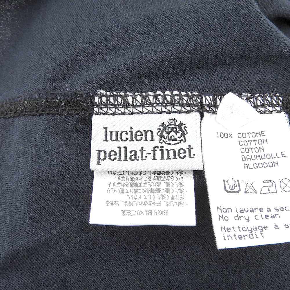 lucien pellat-finet ルシアンペラフィネ ビジュー スカル コットン カットソー トップス レディース ダークネイビー XS トップス