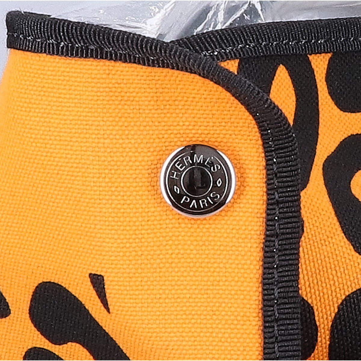 HERMES エルメス 美品 レオパード 折り畳み ビーチバッグ トラベルバッグ エコバッグ トートバッグ