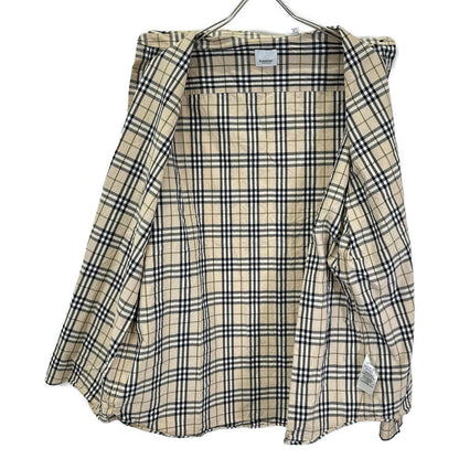 BURBERRY バーバリー 8042560 ティッシ期 チェック TBロゴ レターグラフィック 長袖シャツ トップス