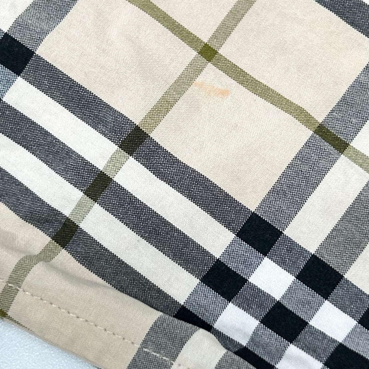 BURBERRY バーバリー 8042560 ティッシ期 チェック TBロゴ レターグラフィック 長袖シャツ トップス
