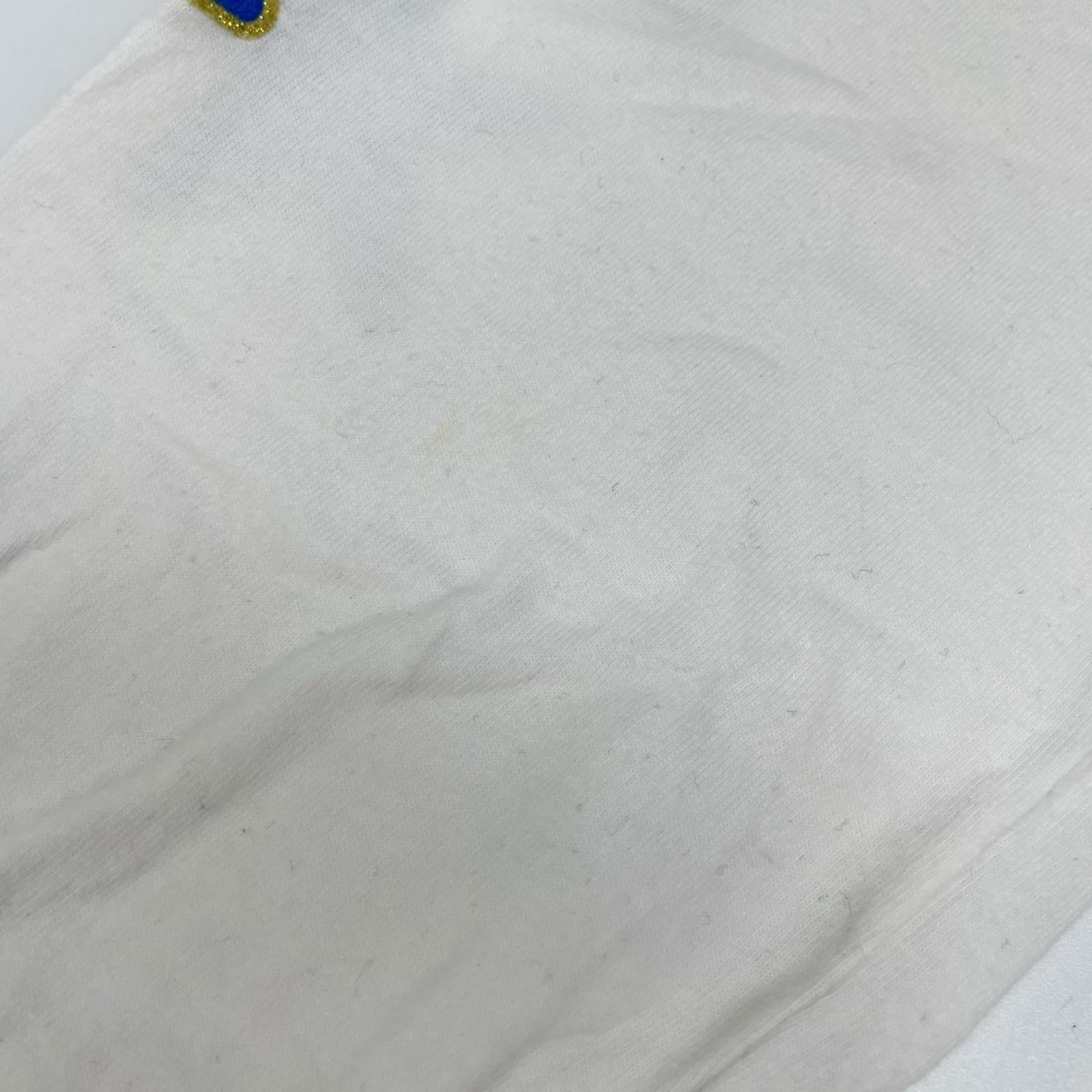 Supreme シュプリーム ×HYSTERIC GLAMOUR 21SS ホワイト コットン ブルーロゴ L/STシャツ トップス