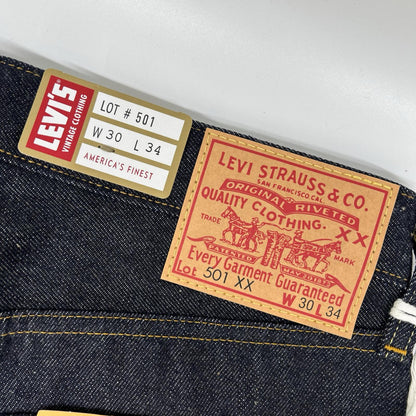 LEVI'S リーバイス 501550079 インディゴ 1955モデル 501XX デニムパンツ ボトムス