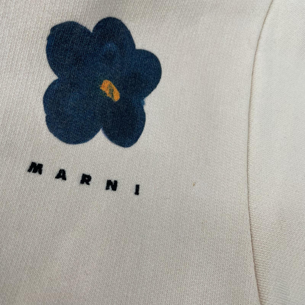 MARNI マルニ 22年 FUMU0067P3 ベージュ デイジー フラワープリント パーカー トップス