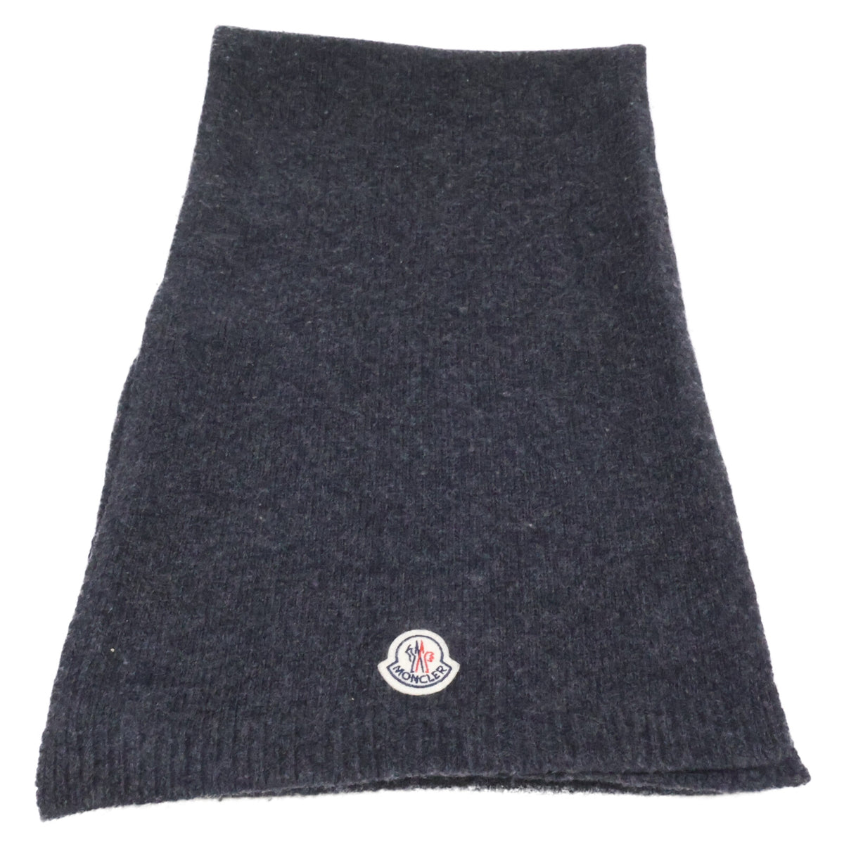 MONCLER モンクレール ロゴワッペン マフラー