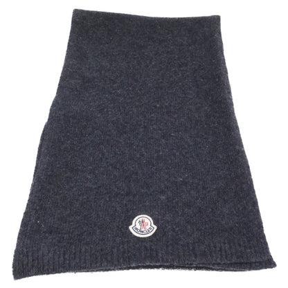 MONCLER モンクレール ロゴワッペン マフラー