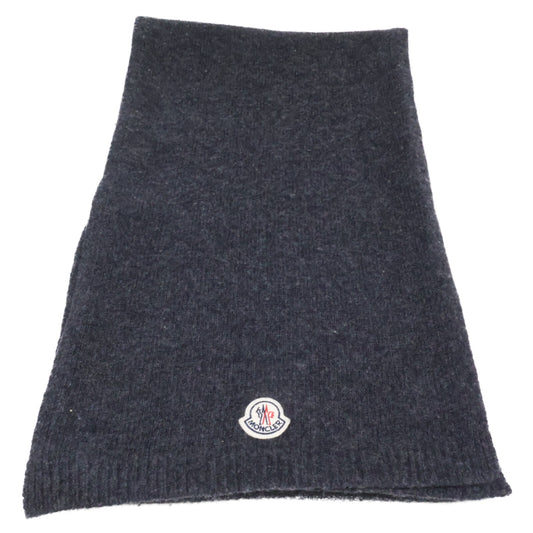 MONCLER モンクレール ロゴワッペン マフラー