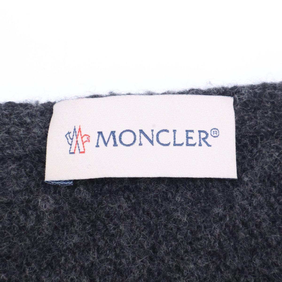 MONCLER モンクレール ロゴワッペン マフラー