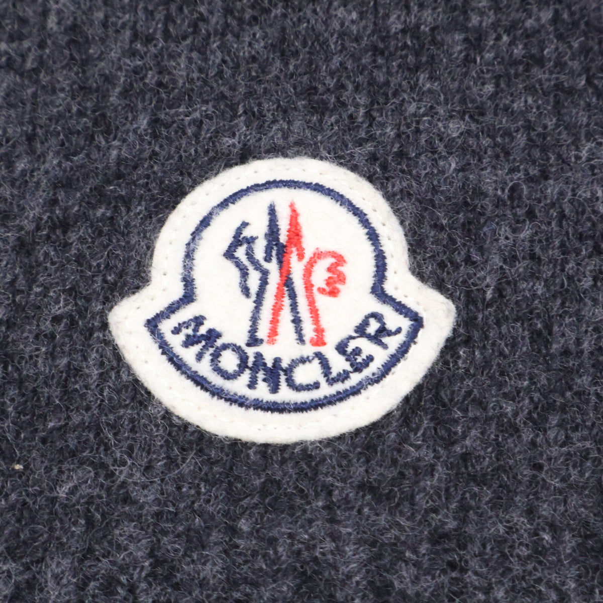 MONCLER モンクレール ロゴワッペン マフラー