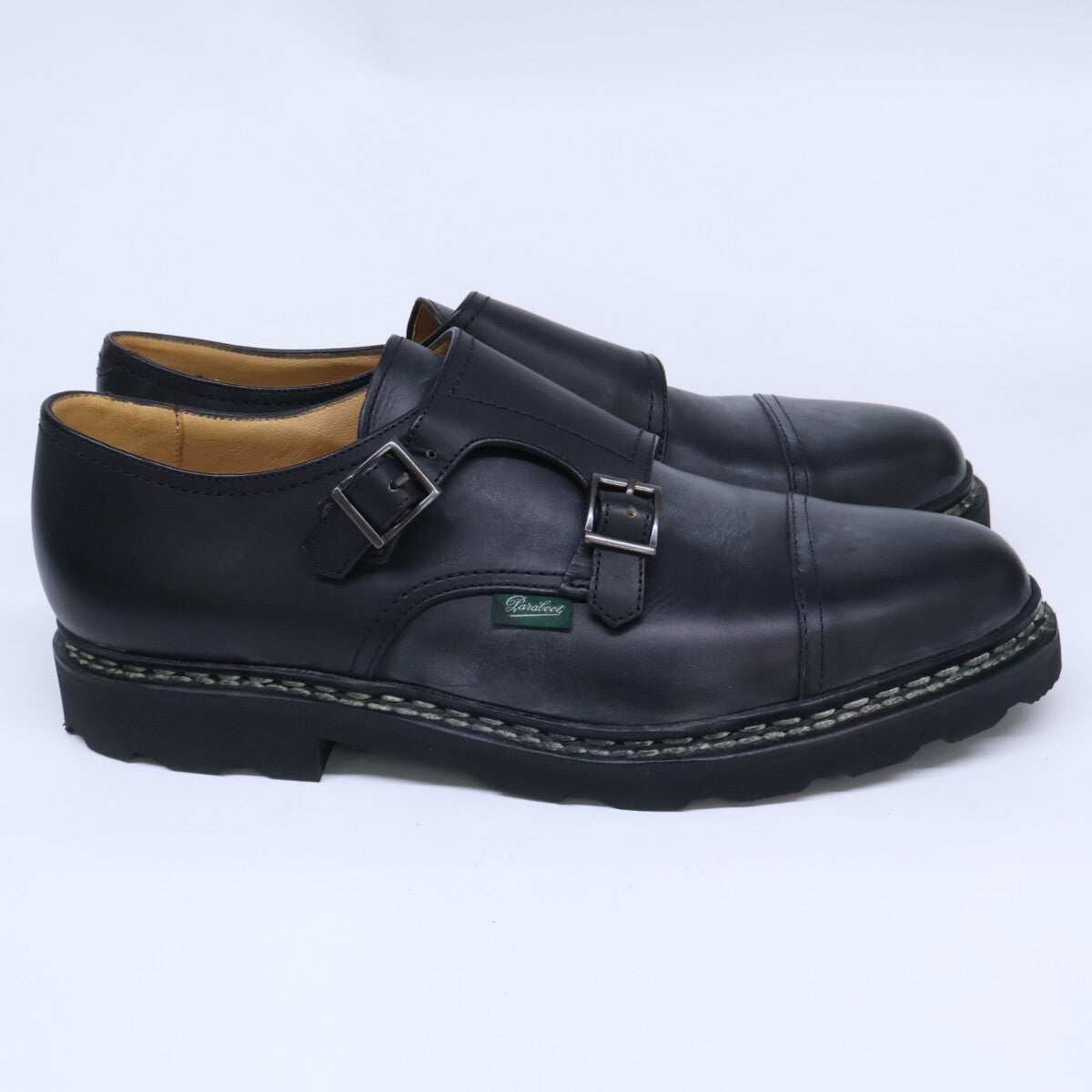 Paraboot パラブーツ 【新品同様/25年製】LIS-NOIR WILLIAM ウィリアム ダブルモンク シューズ シューズ