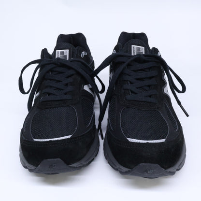 NEW BALANCE ニューバランス 【新品同様】U990BL4 990V4 Made in U.S.A. スエードｘメッシュ ローカットスニーカー シューズ