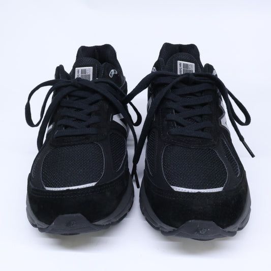 NEW BALANCE ニューバランス 【新品同様】U990BL4 990V4 Made in U.S.A. スエードｘメッシュ ローカットスニーカー シューズ