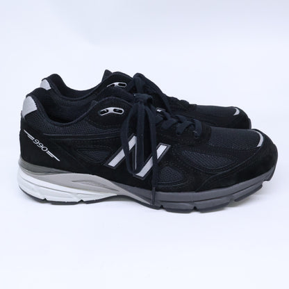 NEW BALANCE ニューバランス 【新品同様】U990BL4 990V4 Made in U.S.A. スエードｘメッシュ ローカットスニーカー シューズ