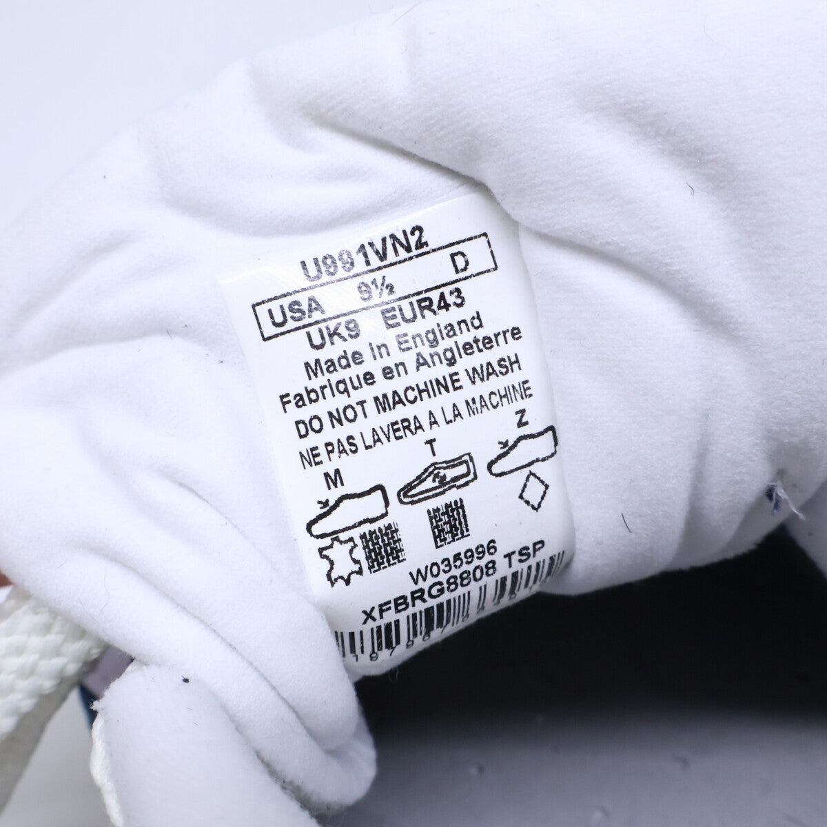 NEW BALANCE ニューバランス 【美品】U991VN2 MADE IN England スエード ローカットスニーカー シューズ