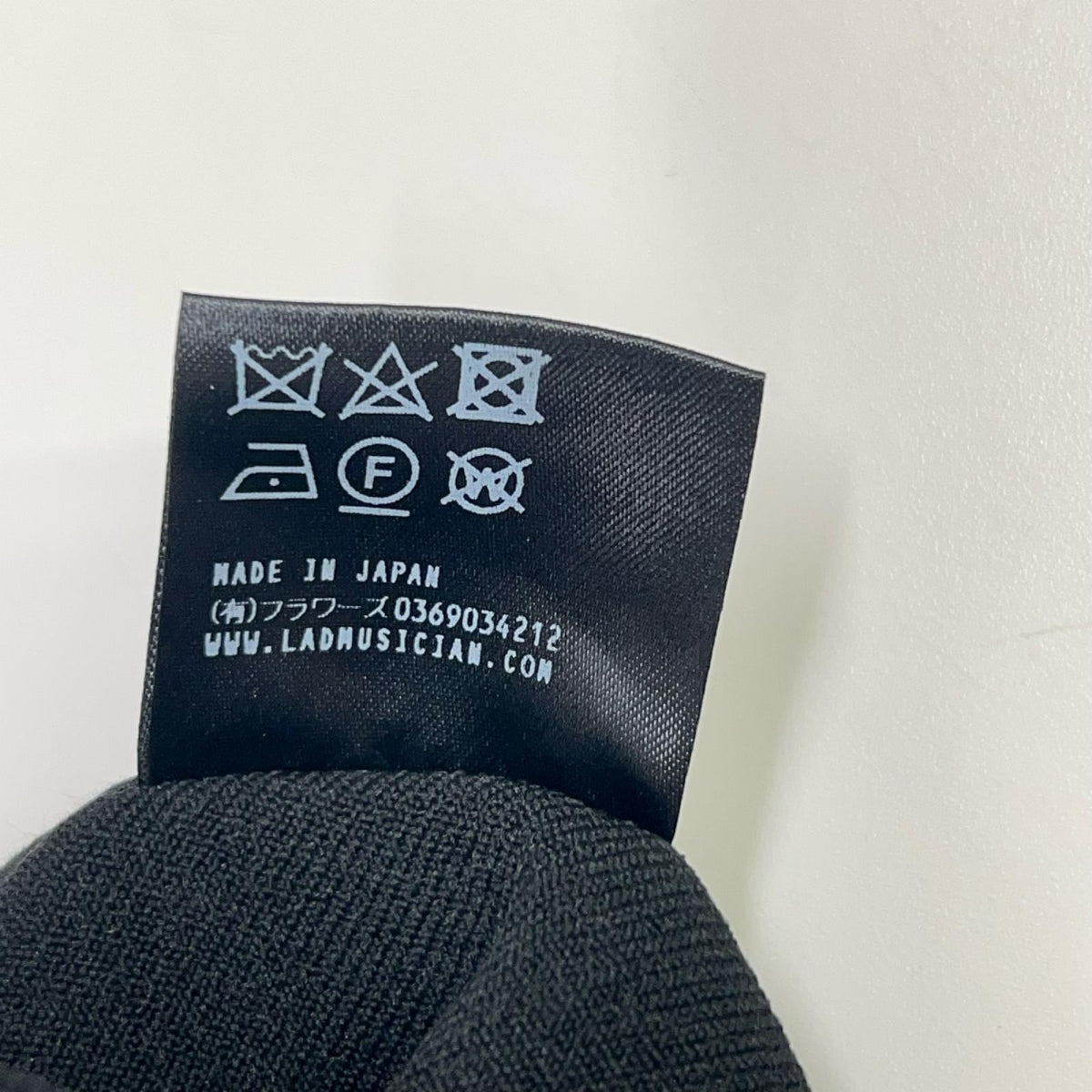 LAD MUSICIAN ラッドミュージシャン 2223-305 ブラック 23AW ポリエステル ダブルブレストテーラードジャケット ジャケット
