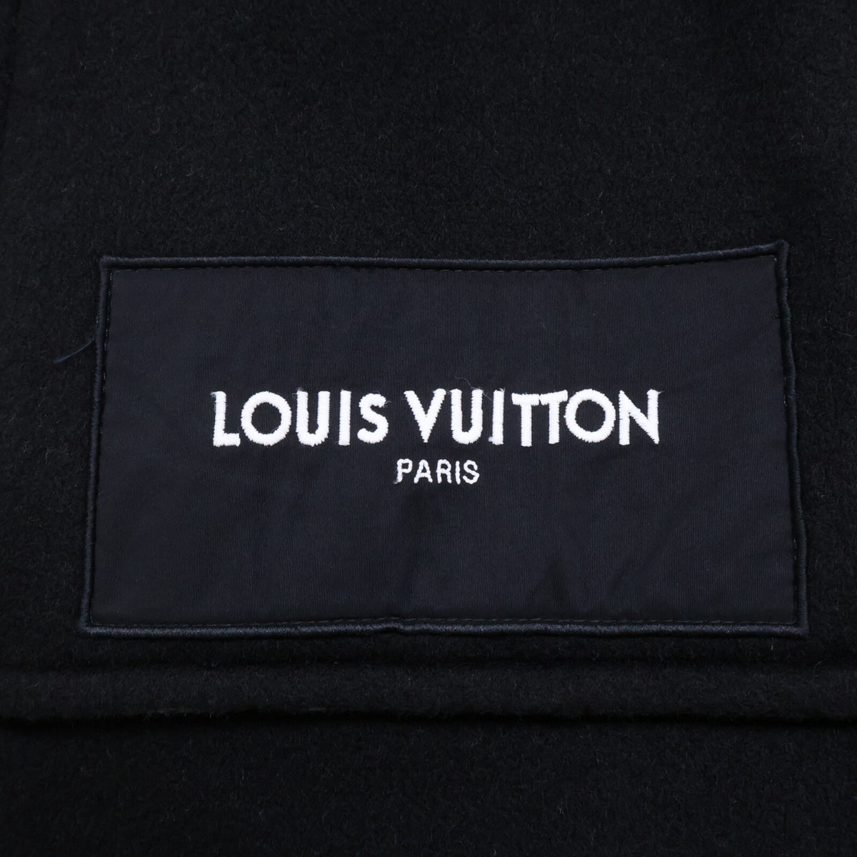 LOUIS VUITTON ルイヴィトン 【美品/国内正規/25年製】RW251WW QWE FSCO13 ダブルフェイス ステッチ ノーカラー コート