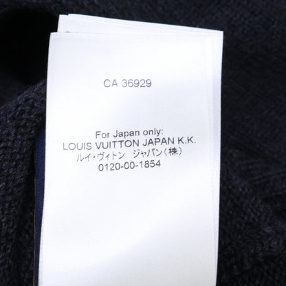 LOUIS VUITTON 【Like new/Domestic authorized/Made in 2024】RM242M ZLL HRN88W studded crew-neck long-sleeve knit sweater top