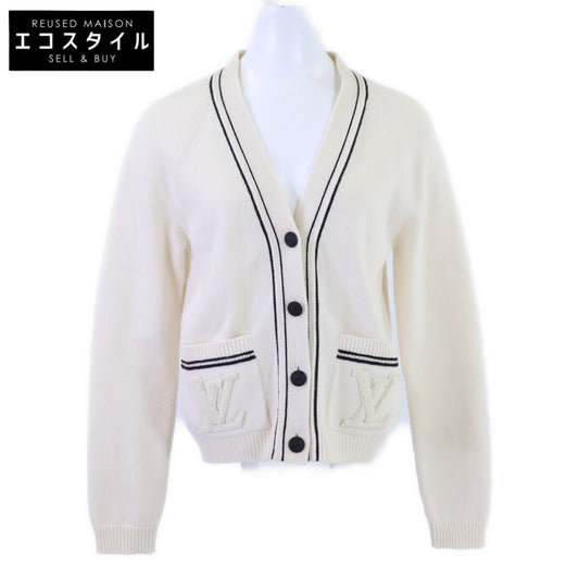 LOUIS VUITTON ルイヴィトン 【美品/国内正規/25年製】1AJJKJ/RW252WW WDI FTKC25 ストライプ アクセント カーディガン トップス