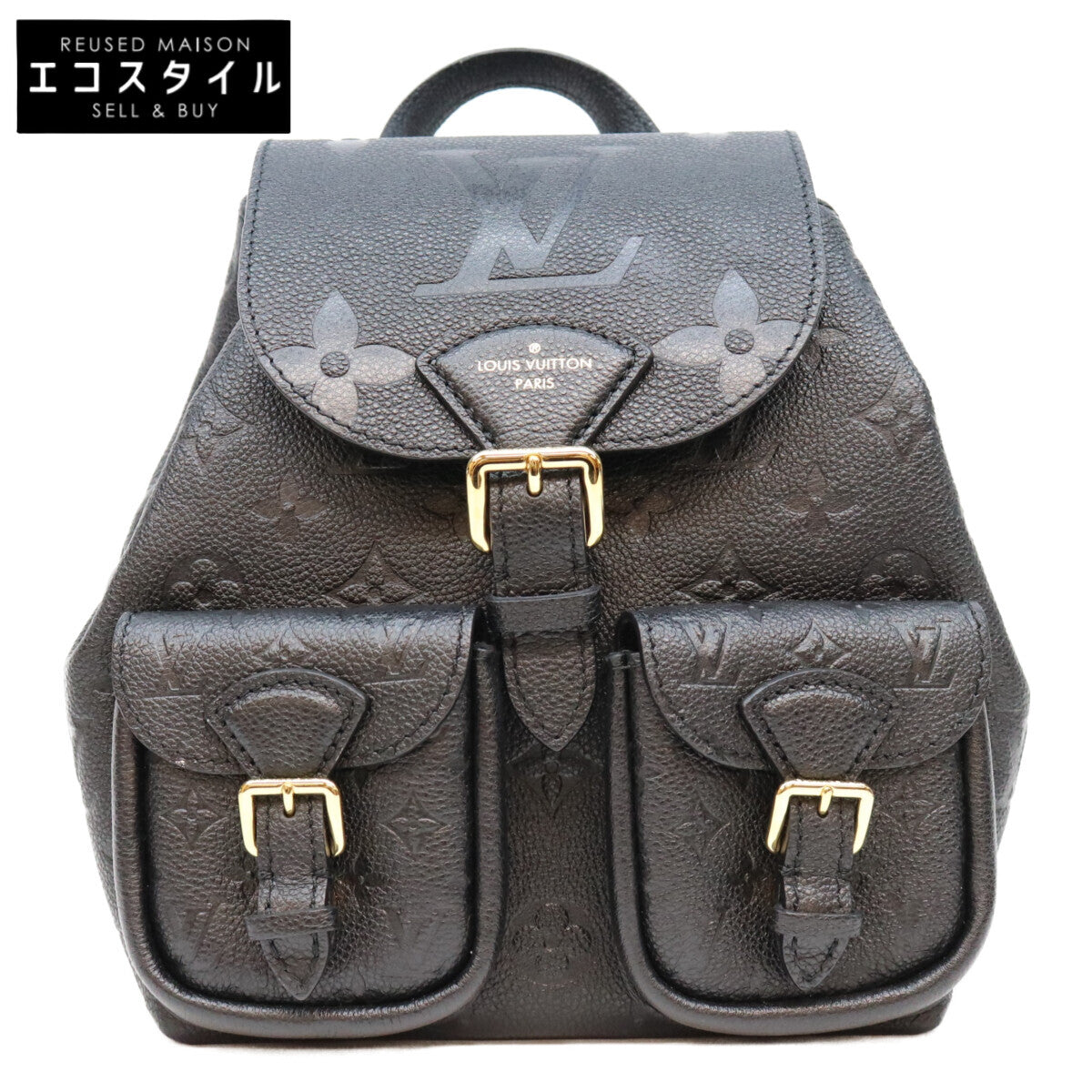 LOUIS VUITTON ルイヴィトン M47072 アンプラント ノワール バックアップ リュックサック リュック バックパック