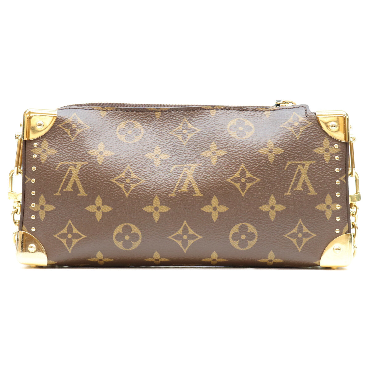 LOUIS VUITTON ルイヴィトン M13147 モノグラム スリム トランク ショルダーバッグ ショルダーバッグ