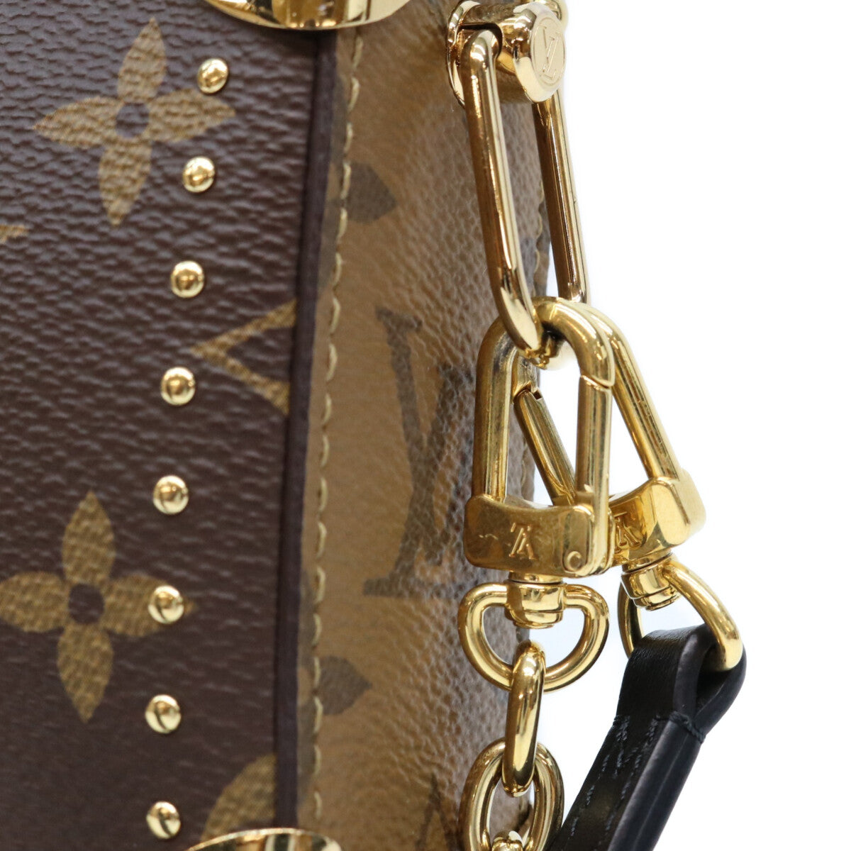 LOUIS VUITTON ルイヴィトン M13147 モノグラム スリム トランク ショルダーバッグ ショルダーバッグ