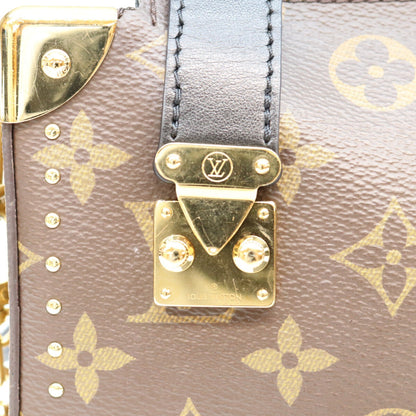 LOUIS VUITTON ルイヴィトン M13147 モノグラム スリム トランク ショルダーバッグ ショルダーバッグ