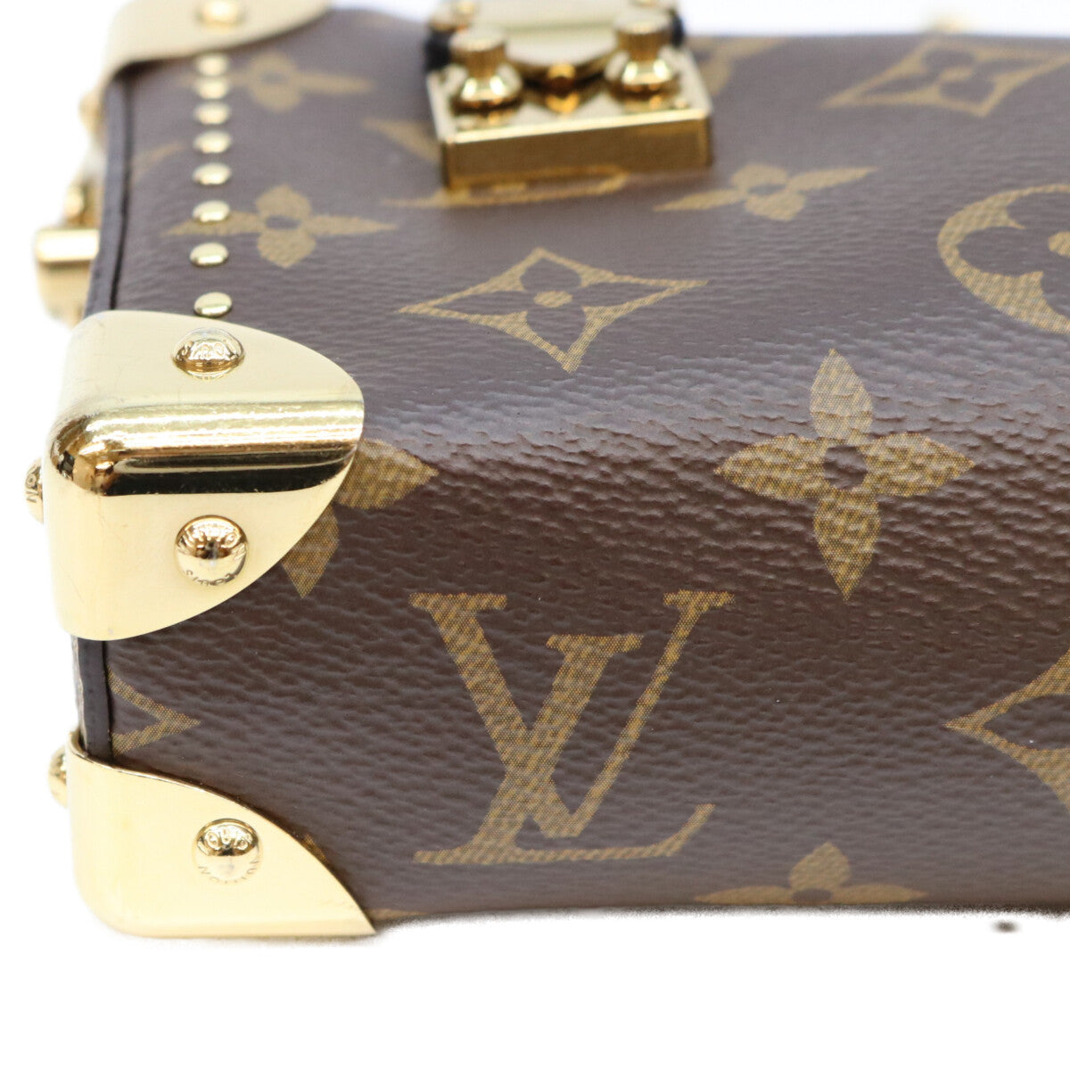 LOUIS VUITTON ルイヴィトン M13147 モノグラム スリム トランク ショルダーバッグ ショルダーバッグ
