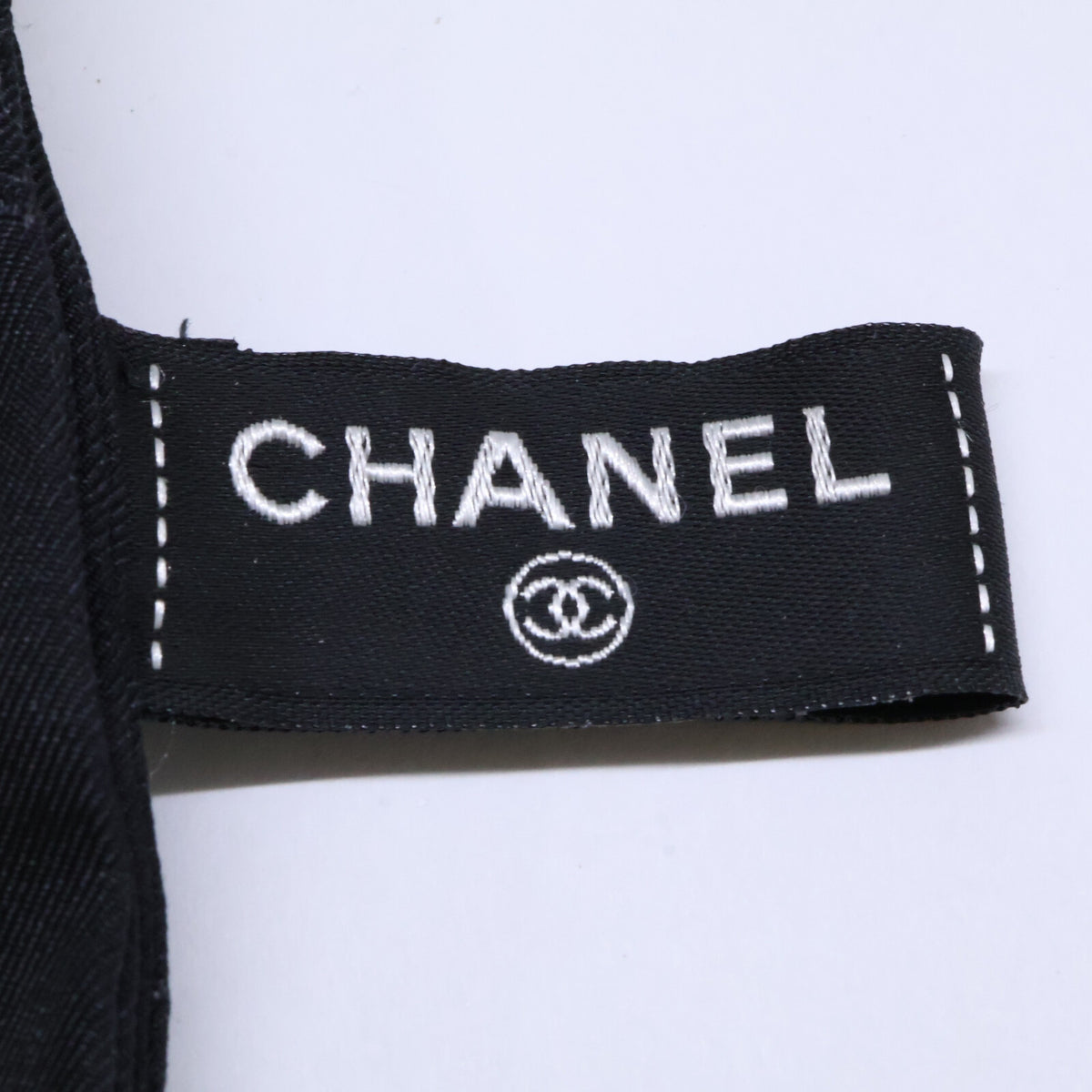 CHANEL シャネル AA7530 シルク リボン シュシュ ヘアアクセサリー