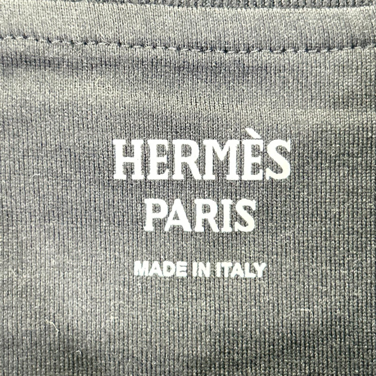 HERMES エルメス 24年製 ブラック コットン ワンピース ワンピース