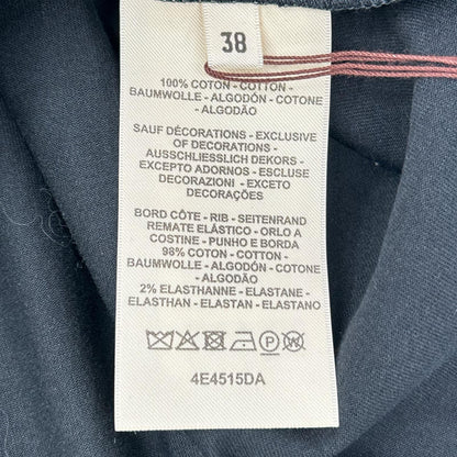 HERMES エルメス 24年製 ブラック コットン ワンピース ワンピース