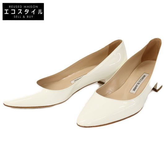 MANOLO BLAHNIK マノロブラニク 【美品】Ron Herman ロンハーマン別注 パテントレザー タルバシューズ シューズ