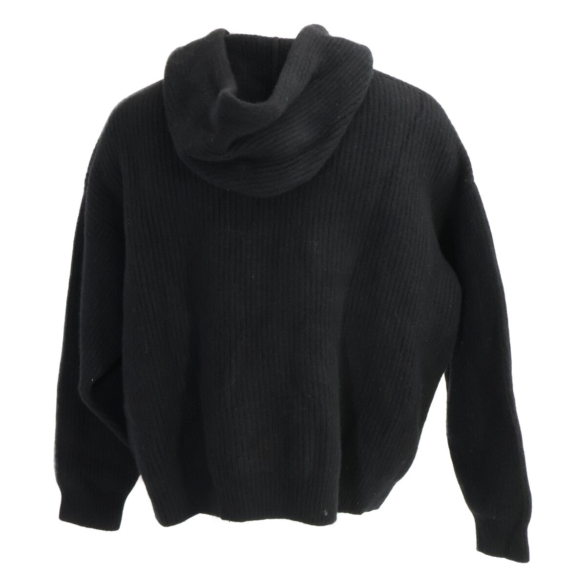 CELINE Celine 【Domestic authorized】2A85W423P Hedi-era wool logo pullover knit hoodie top