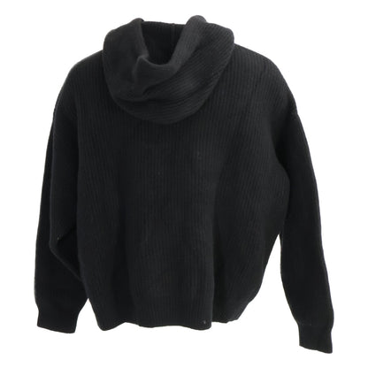 CELINE Celine 【Domestic authorized】2A85W423P Hedi-era wool logo pullover knit hoodie top