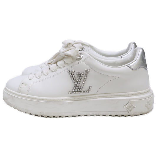 LOUIS VUITTON ルイヴィトン タイムアウトライン LVビジュー ローカットスニーカー シューズ