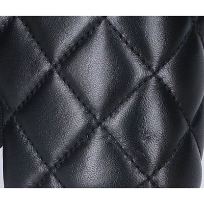 CHANEL シャネル G46513 ココマーク マトラッセ 厚底ミュールサンダル シューズ